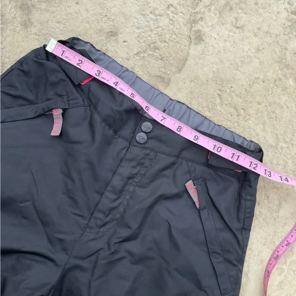 Champion black and pink Girls snow pants - Picture 8 of 11